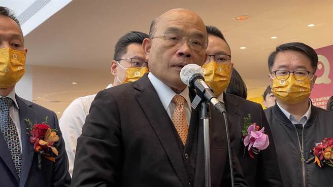 行政院長蘇貞昌。（中時資料照／呂健豪攝）