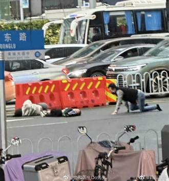 廣州BMW來回衝撞行人釀5死13傷 駕駛當街撒錢試圖逃逸