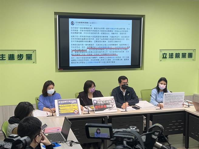 民進黨立法院黨團幹事長羅致政則否認，「黨團這邊沒有聽到任何的訊息」。（游念育攝）