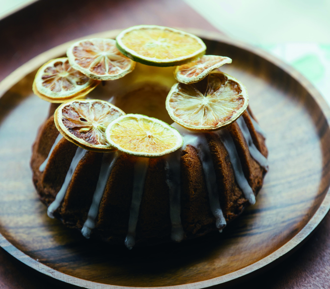 糖渍桔丁磅蛋糕。（摄影／蔡耀徵）