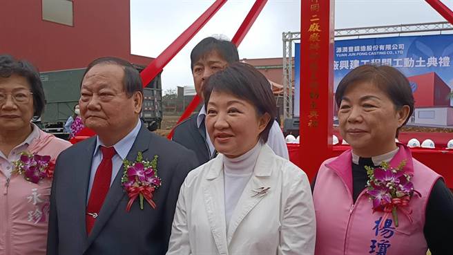 行政院長蘇貞昌傳出11日將請辭，台中市長盧秀燕說，目前為止沒有聽到異動的消息。（陳淑娥攝）