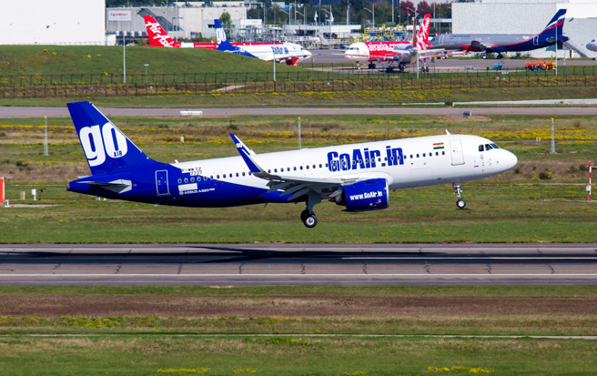 9日印度廉價航空「捷行航空」（Go First）一架客機將超過50名旅客丟包機場跑道上，直接起飛。（資料照／shutterstock）