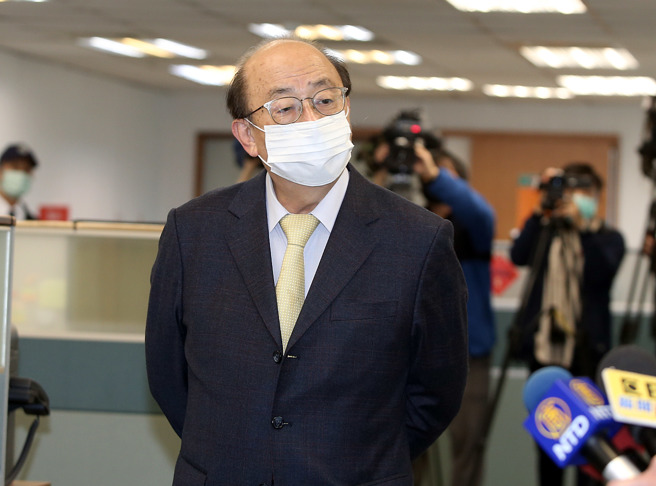 民进党立法院党团总召柯建铭11日出席民进党中常会表示总预算还在处理。（姚志平摄）
