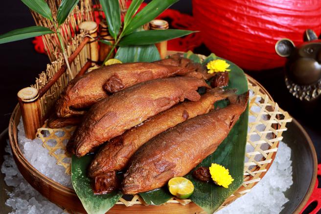 九重花間日本餐廳的香魚梅汁甘露煮