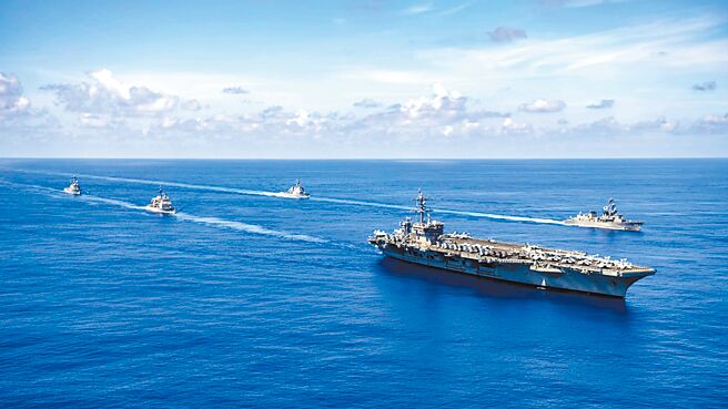 （图／美联社、美国海军提供）