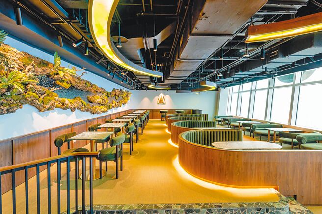 台北101第88樓「天空興波Simple Kaffa Sola」將於1月17日起試營運，帶來高空咖啡五感體驗。（台北101提供）