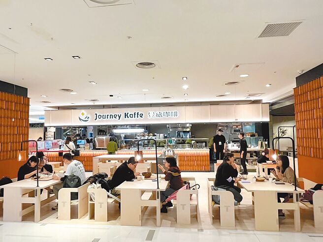 覺旅咖啡Journey Kaffe去年12月中起於新光三越信義新天地A4開幕新店。（新光三越提供）