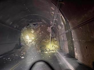 影》蘇花公路大清水隧道嚴重坍方 落石阻斷明隧道雙向封閉
