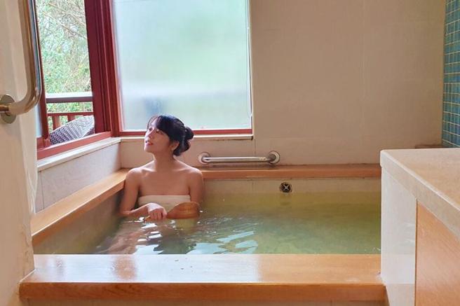 新春期间民眾可来福隆享海洋温泉。　图：福容大饭店／提供