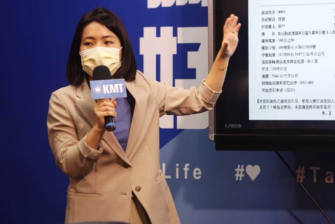 国民党台北市议员徐巧芯。（资料照／季志翔摄）