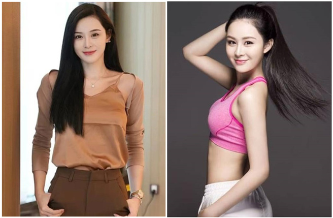 张颖颖近来小腹隆起，被网友猜测已经怀孕。（图／张颖颖微博）