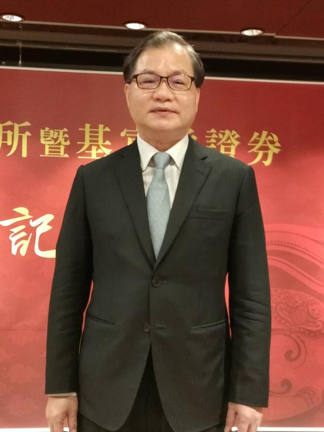 （集保结算所董事长朱汉强。图／林灿泽）