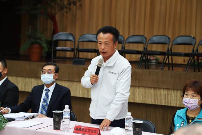 财团法人嘉义私立济美仁爱之家今举行新任董事、董事长改选，嘉义县长翁章梁亲自到场。（嘉义县政府提供∕吕妍庭嘉义传真）