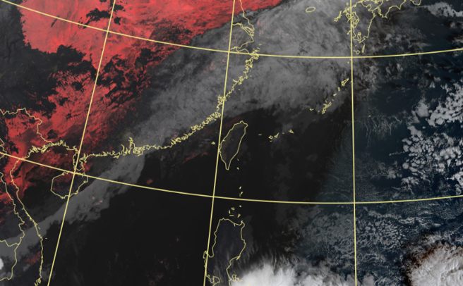 今、明两天天气稳定，后天凌晨锋面接近，气温将一路下滑。（中央气象局提供）