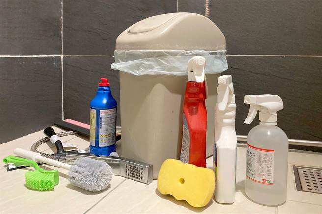 运用各类清洁剂，一定要瞭解使用方式，不要混用。（台中慈济医院提供）