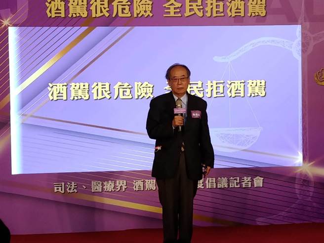 台湾酒驾防制社会关怀协会理事长陈乔琪。（陈志贤摄）