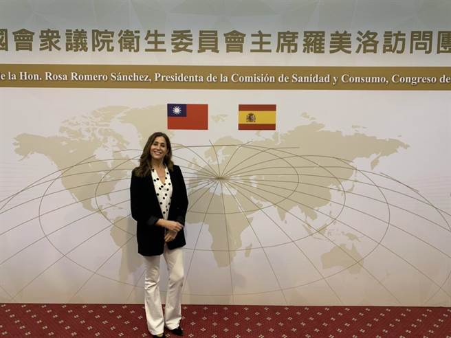 西班牙国会眾议院卫生委员会主席罗美洛。（杨孟立摄影）