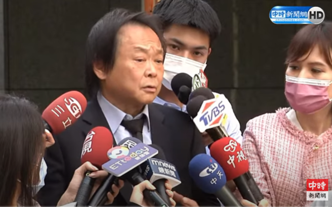 民进党台北市议员王世坚今（13）日受访。（取自中时新闻网）