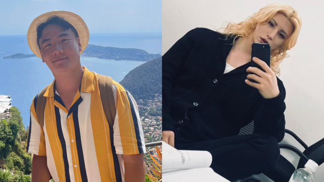 阿翰与日本第一牛郎罗兰(右)见面拍照。(图/阿翰 FB、罗兰 IG)