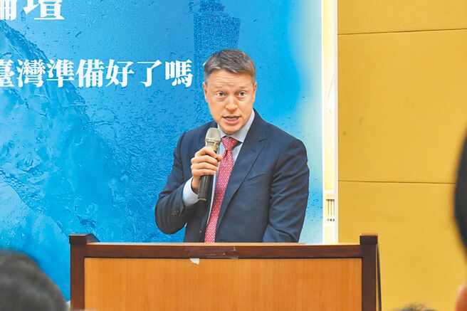 前美国副国家安全顾问博明（陈冠宇摄）