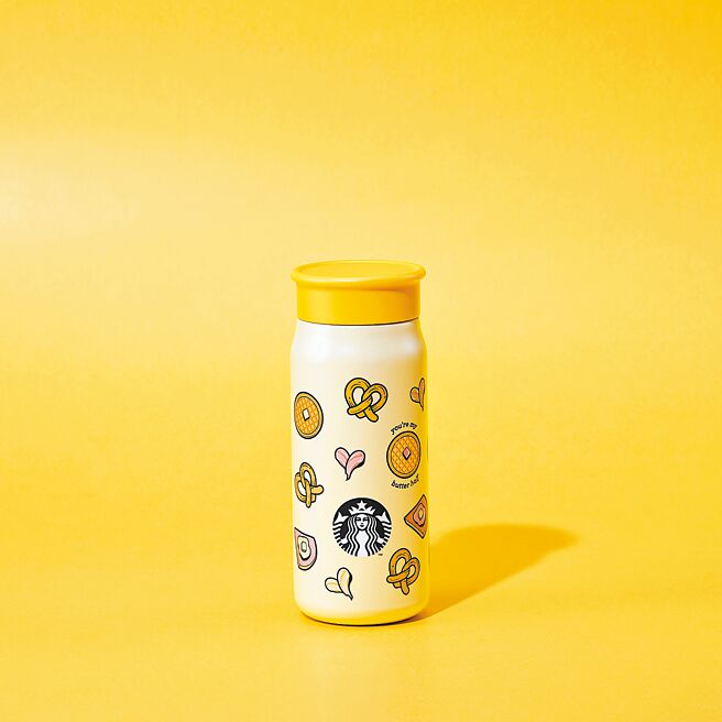 星巴克「融于你心不锈钢杯」，900元。（星巴克提供）