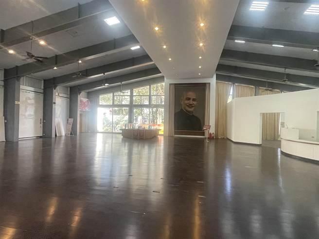 原角板山游客中心空间閒置，桃市原民局规画将设泰雅文化馆。（吕筱蝉摄）