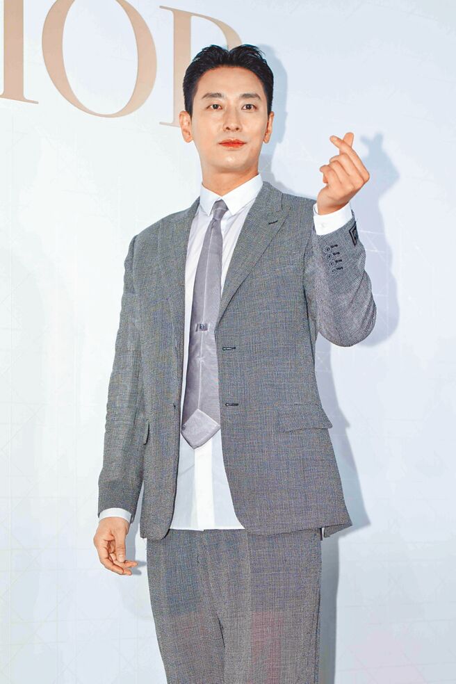 韓星朱智勳來台引起轟動，關鍵字搜索一度躍上排行榜第一。（吳松翰攝）