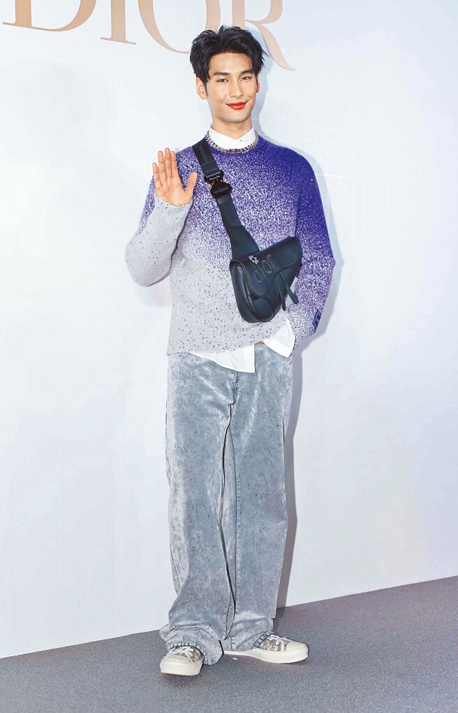 泰國男星Apo實力不可小覷，現場粉絲黏著度最高就屬他。（吳松翰攝）