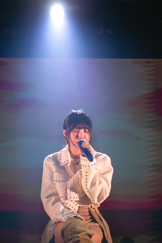 郑恩地共演唱18首歌曲，让歌迷听得如痴如醉。（D-SHOW提供）