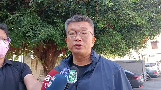 立法院副院長蔡其昌表示，黨內同志有不同聲音，給予尊重。（陳淑娥攝）