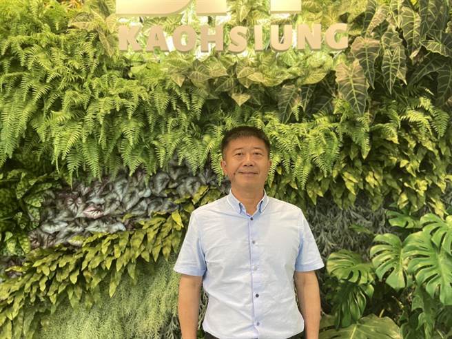 高雄市民进党主委许智善表示，接任的民进党主席赖清德一定会让民进党重新站起来。（杨舒婷摄）