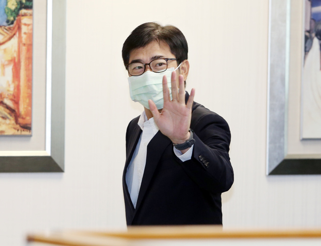 代理黨主席、高雄市長陳其邁今晚透過臉書表達恭喜及祝福，他期待，未來在賴清德帶領下，民進黨能用最短時間重整隊伍，同時引領台灣社會的進步。（資料照）