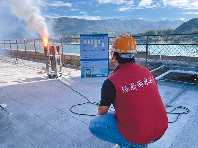 南水局14日执行今年第3次人工增雨作业。（南水局提供／程炳璋台南传真）