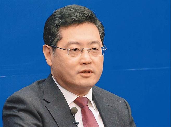 中国外交部长秦刚。（中新社）