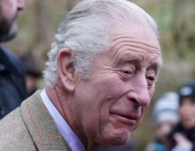 查爾斯2023年1月12日造訪蘇格蘭亞伯丁郡（Aberdeenshire）的社區活動中心。（路透）