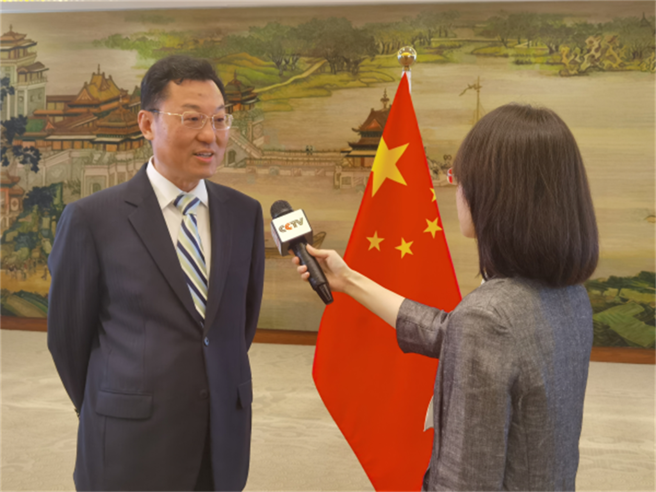 中国外交部副部长谢锋。（中国外交部）