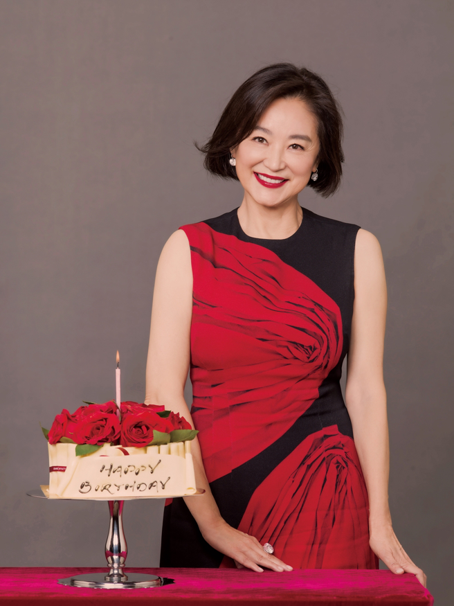林青霞生日。（图／SWKIT 邓永杰摄）