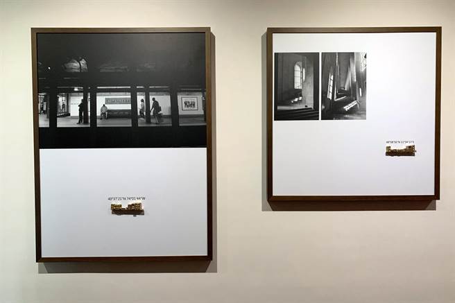 《物的应许》是黄赞伦连结近年创作的集合体，建构创作与「物」之间关系的新认定，藉创作时与记忆对话，思考着物与人、物与创作者的关系重塑下，所产生的意义。（邓博仁摄）