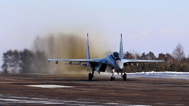 白俄罗斯将与俄国展开联合空军演习。(图/俄国空天军)