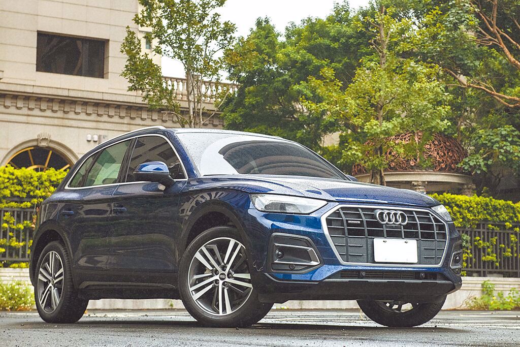 Audi Q5售價225萬元起。（陳大任攝）
