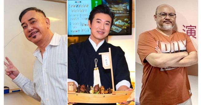 黃秋生（左起）、陳鴻、劉亮佐是藝人也為人師表。（圖／取自黃秋生臉書、焦糖楓提供、劉亮佐臉書）