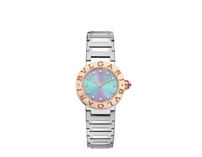 宝格丽BVLGARI BVLGARI X LISA 限量款腕表，23mm，限量300只，17万9800元。（BVLGARI提供）