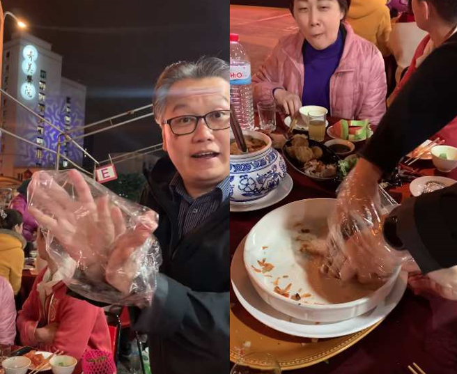 陳志金醫師分享快狠準的打包方法。(翻攝自陳志金fb)