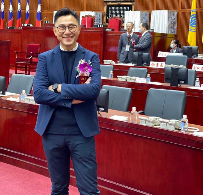国民党台北市议员詹为元。（图／取自詹为元脸书）