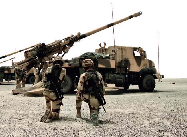 6轮版的凯萨自走炮2型是该系统中的最新版本，是Nexter因应2021年法国国防採购局（DGA）为法国军队提出的要求所开发。（Nexter）