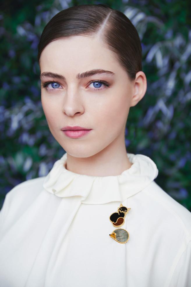 梵克雅寶的Lucky Animals可愛動物胸針向來是VIP鎖定珍藏的珠寶作品。（Van Cleef & Arpels提供）