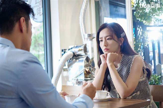 周晓涵超怕过年变胖。（TVBS提供）