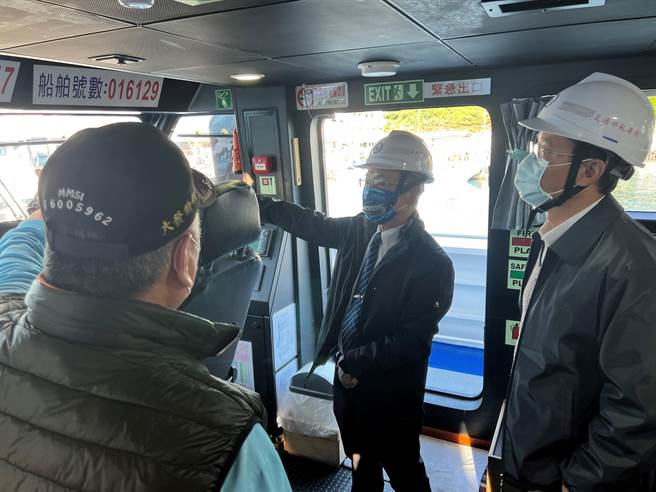 海運客運場站公共安全與營運服務聯合督檢。（航港局提供）