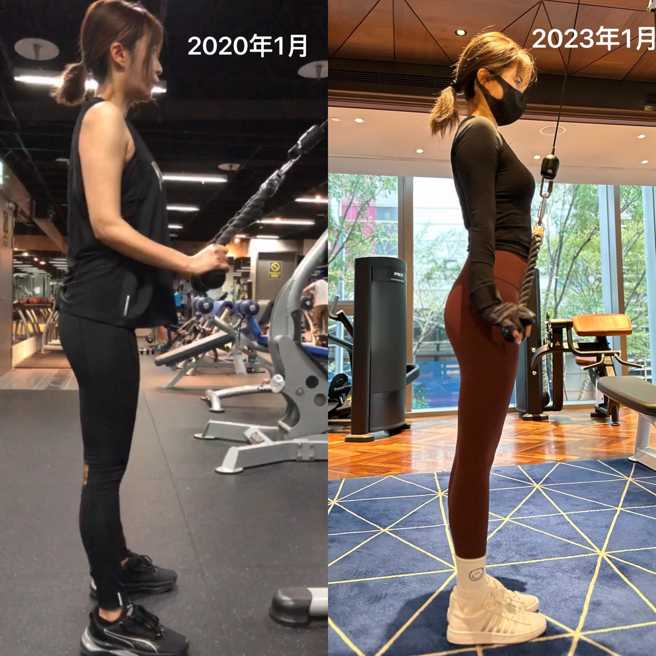 吳怡霈呼籲大眾女生透過健身，也能擁有理想中的身材。(圖/吳怡霈 FB)