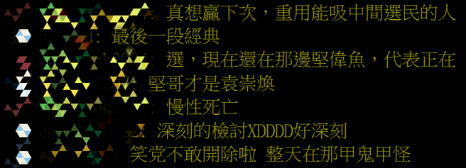 PTT網友稱王世堅是袁崇煥。（圖／翻攝自PTT）